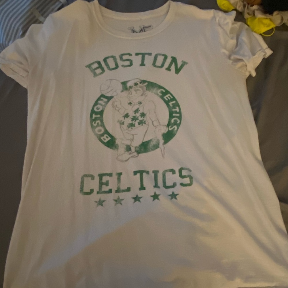 Larry Bird T shirt jersey